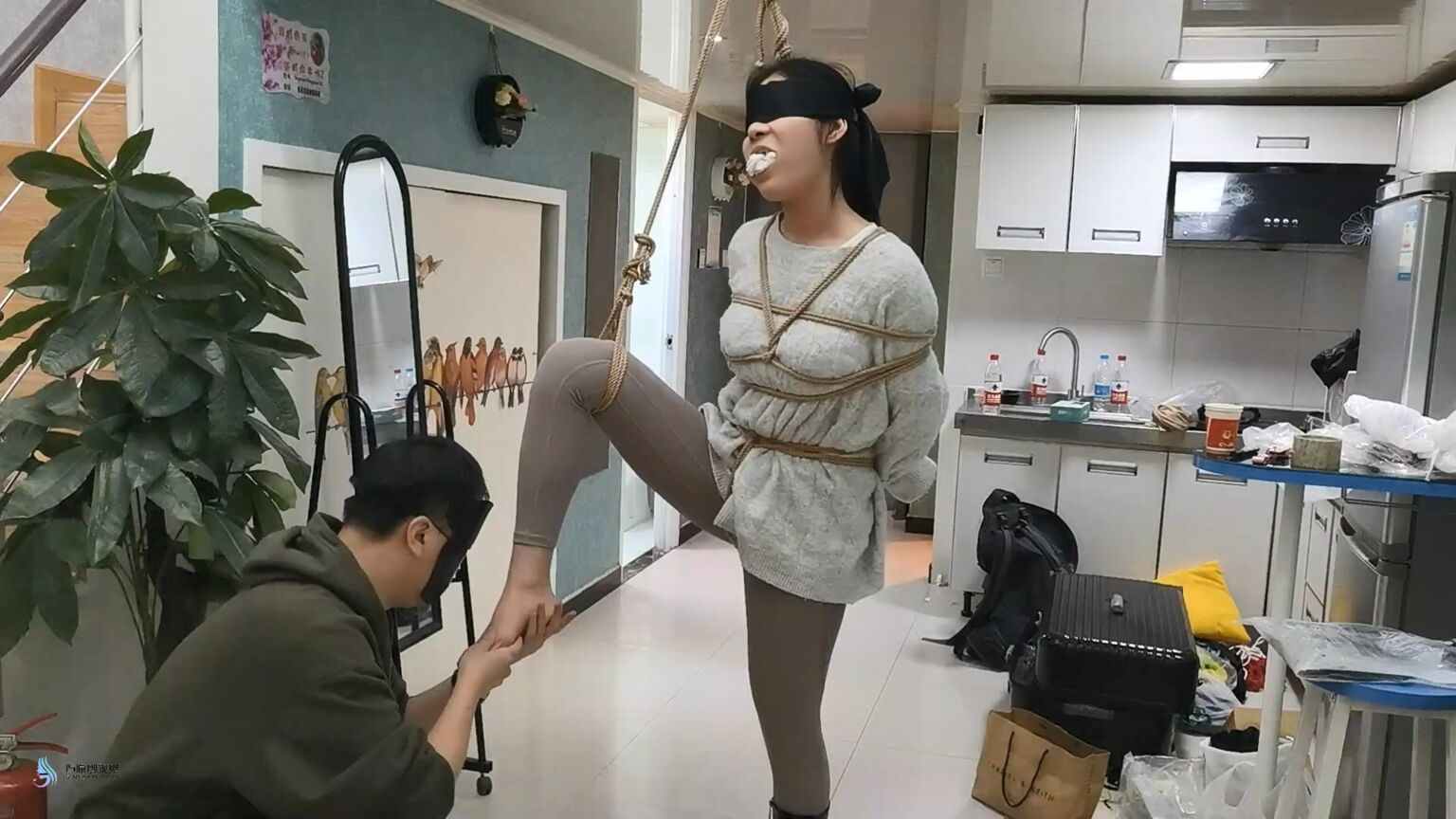 js原创，灰色瑜伽裤好看吗？