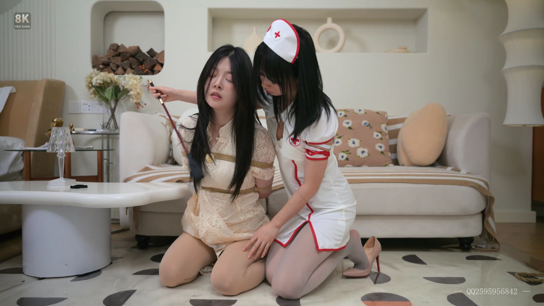 CLZ原创，白色裙子好看！