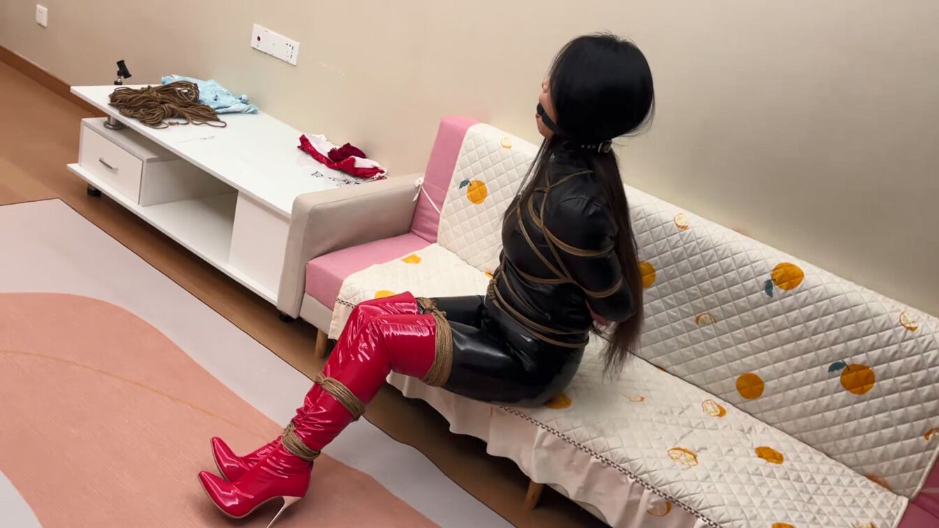 素人原创，红色靴子好看啊！